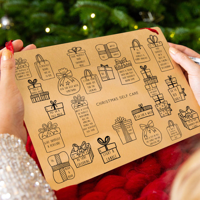 Self Care Reusable Christmas Advent Calendar