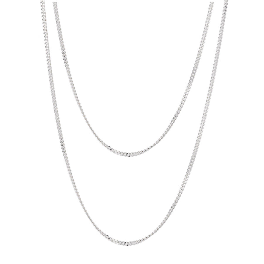 Silver Plated And Sterling Silver Necklace Chains