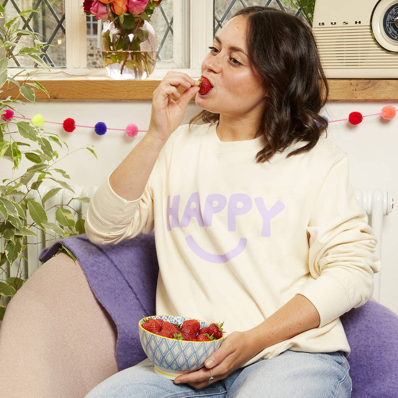 Unisex Happy Face Sweatshirt