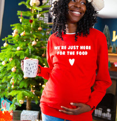 Funny maternity 2024 christmas jumper