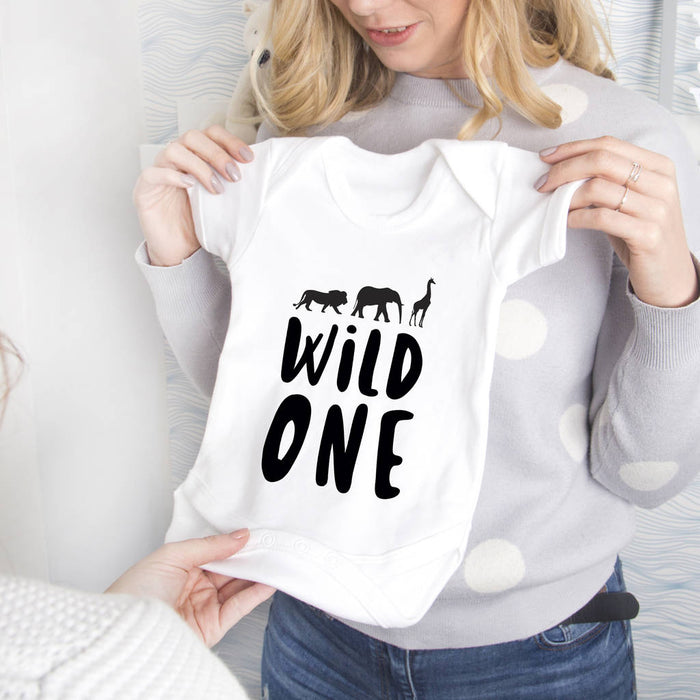 Wild One' Babies 1st Birthday T-Shirt / Baby Vest