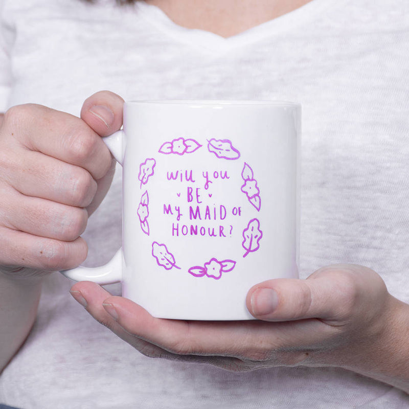 Will You Be My Maid Of Honour?' Mug