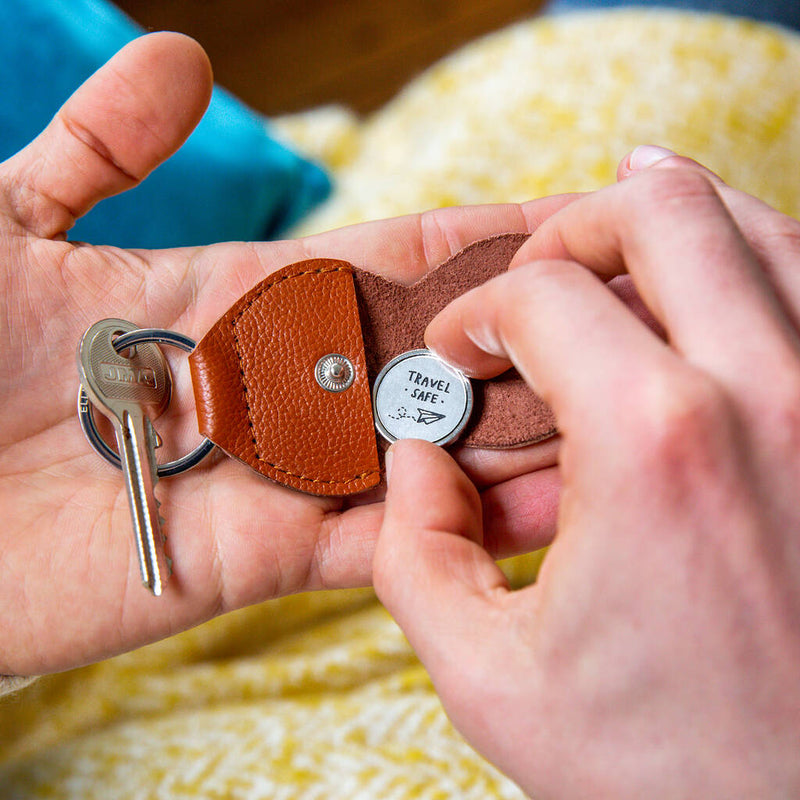 Travel Safe' Pocket Token Keepsake